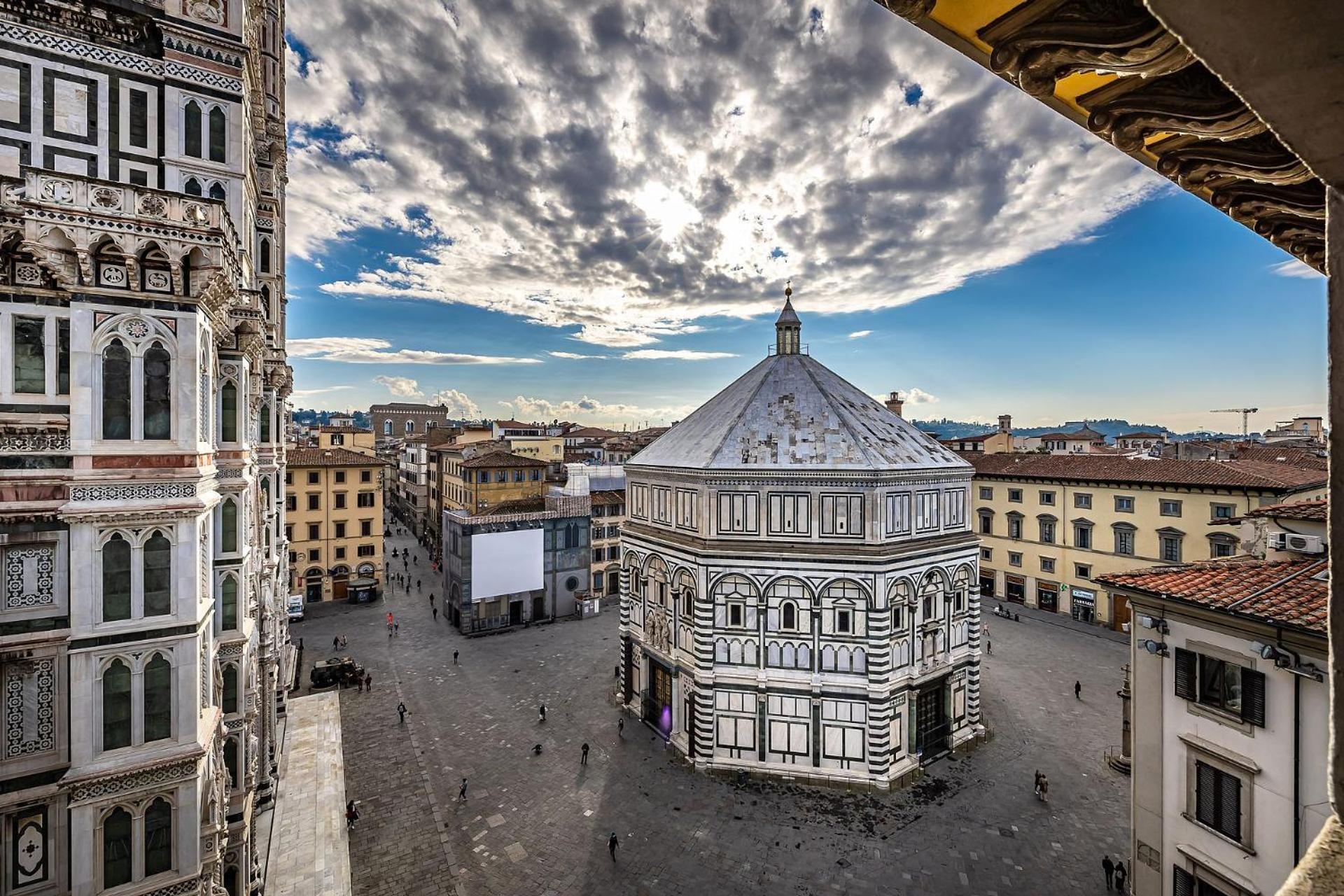 Economy Two-Bedroom Apartment view of the Dome of the Cathedral