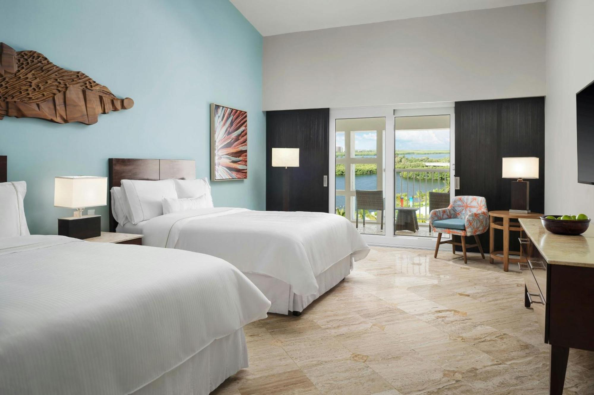 Double Room Two Double Beds Lagoon View