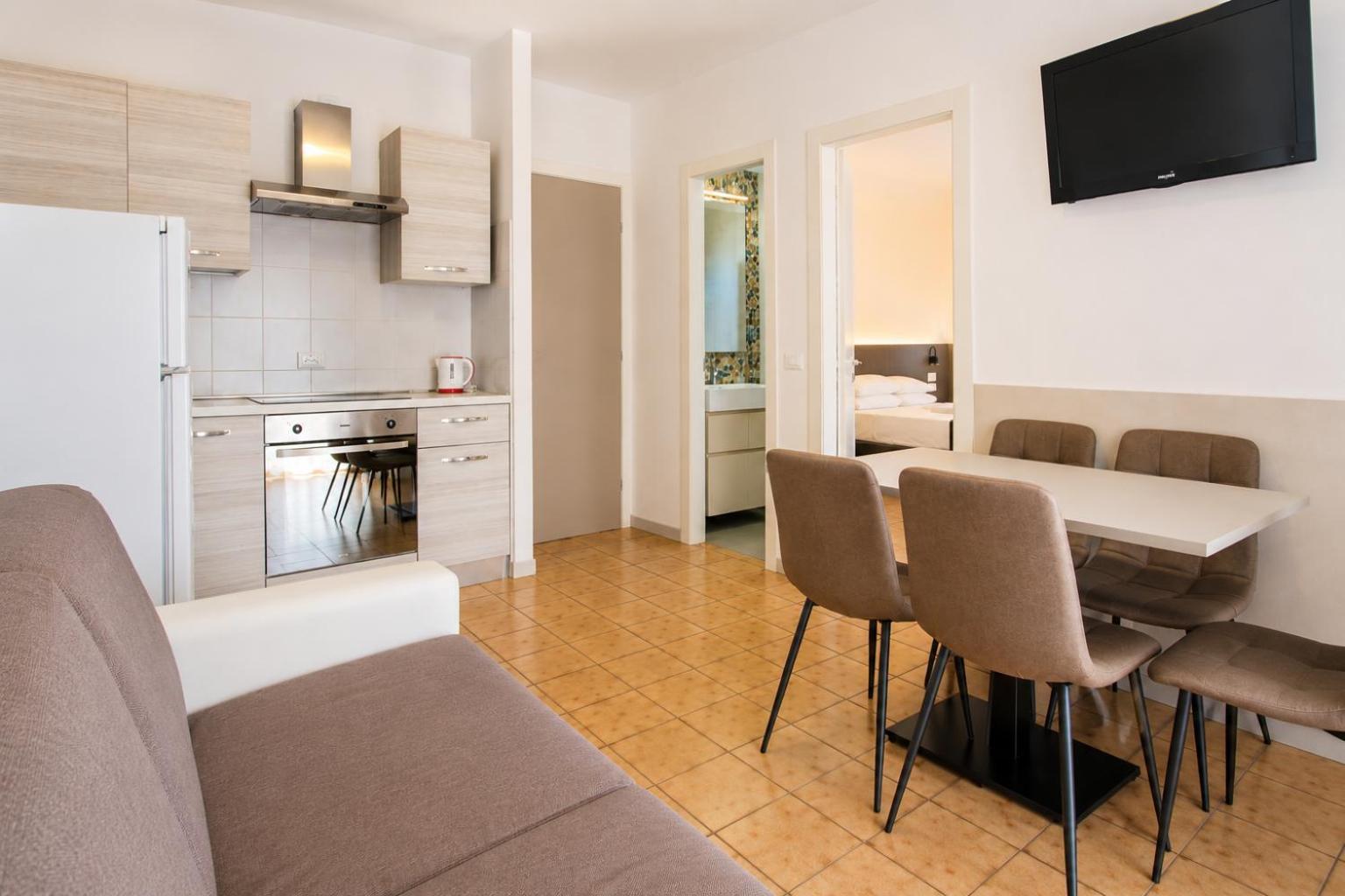 One-Bedroom Deluxe Apartment balcony