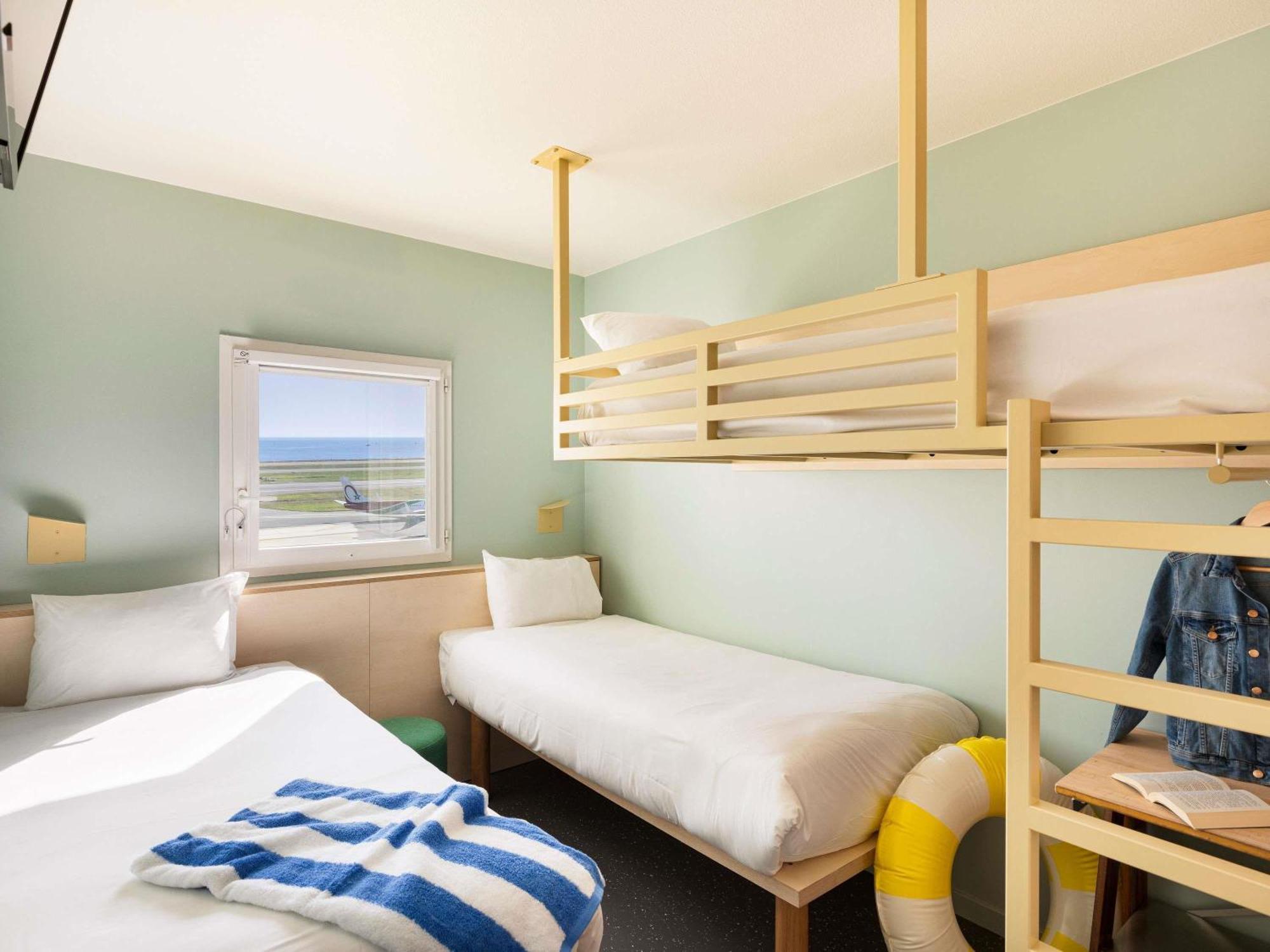 POP Triple Room Two Single One Bunk Bed