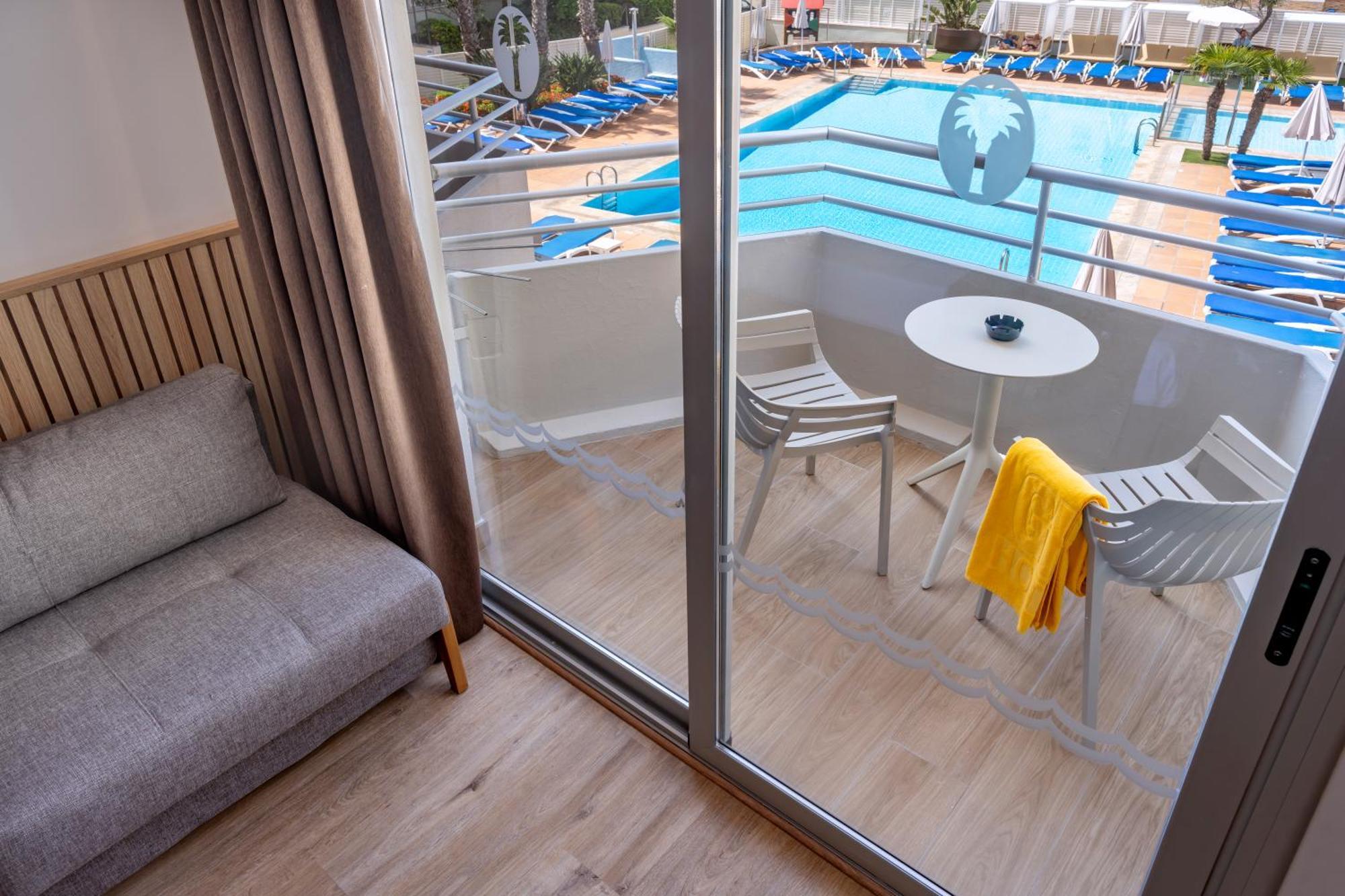 Double or Twin Room Balcony Pool View
