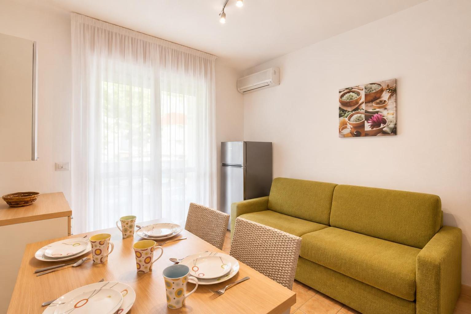 Superior One-Bedroom Apartment Balcony