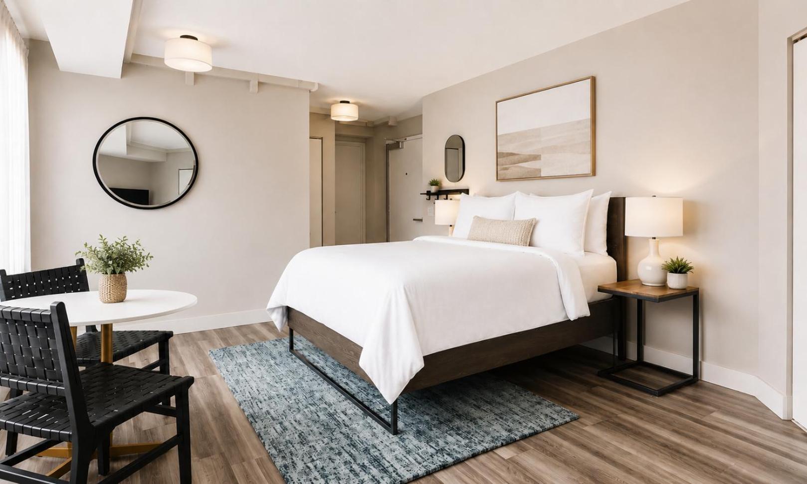 Classic Queen Studio Terrace & Kitchenette
