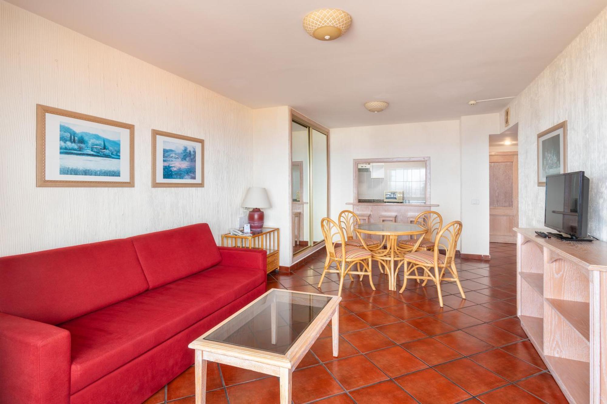 One-Bedroom Apartment Balcony