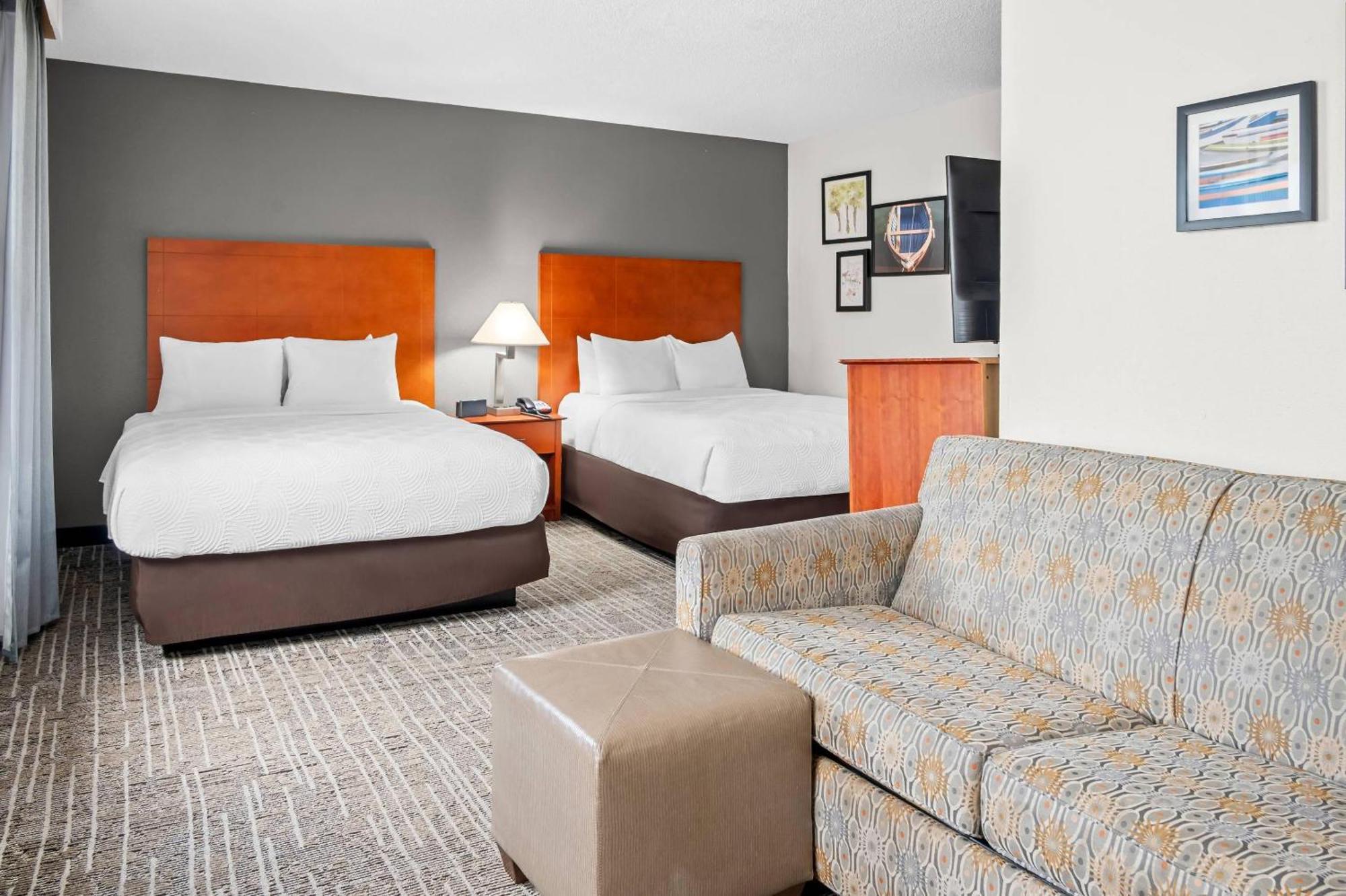 One Room Suite Two Queen Beds Sofa Non Smoking