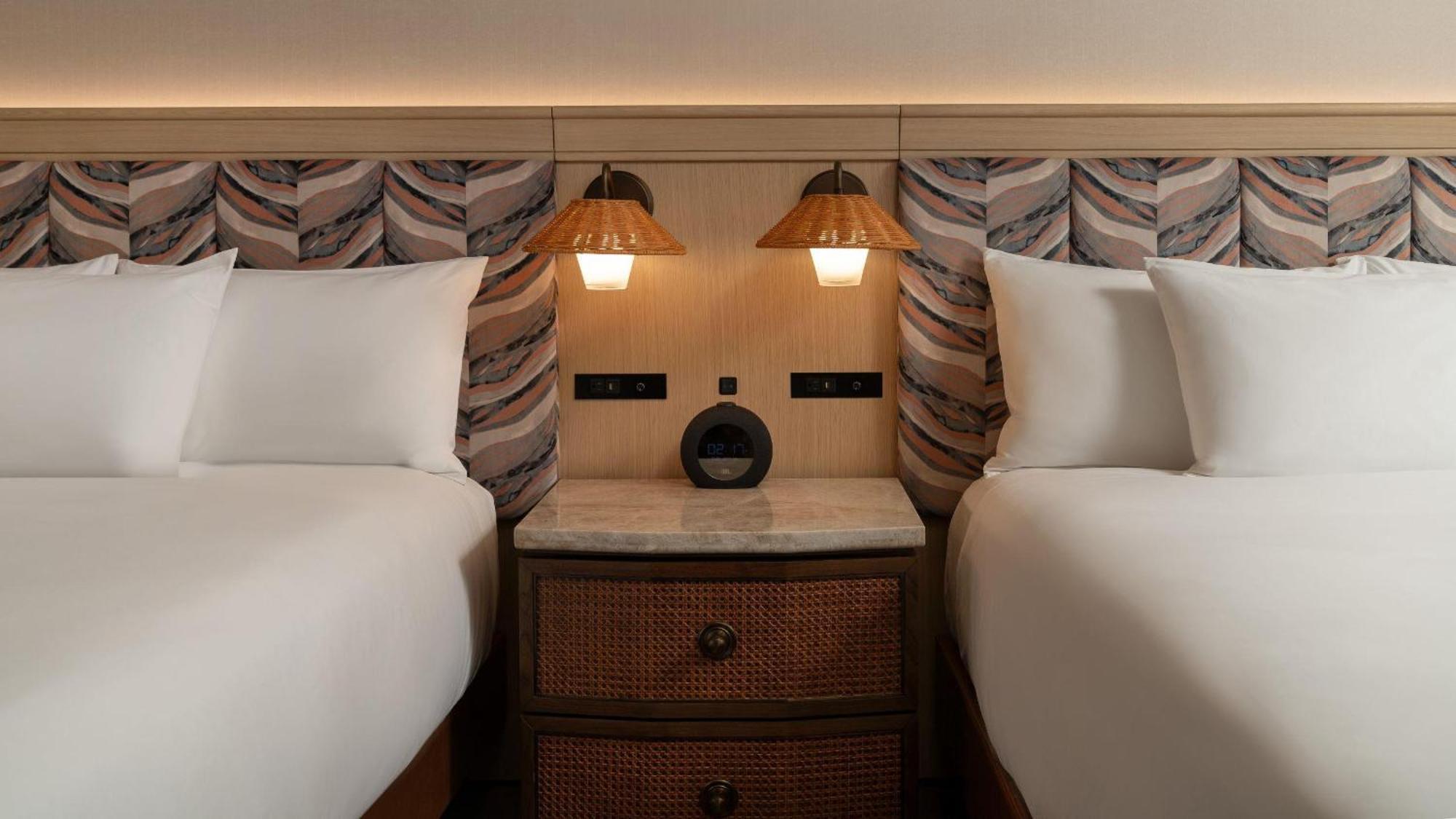Two Double Beds Accessible Tub Disability Access
