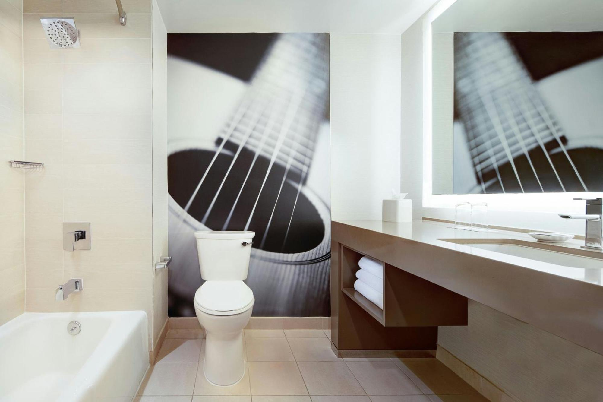 King Room Adapted Tub Atrium View Mobility Hearing Accessible