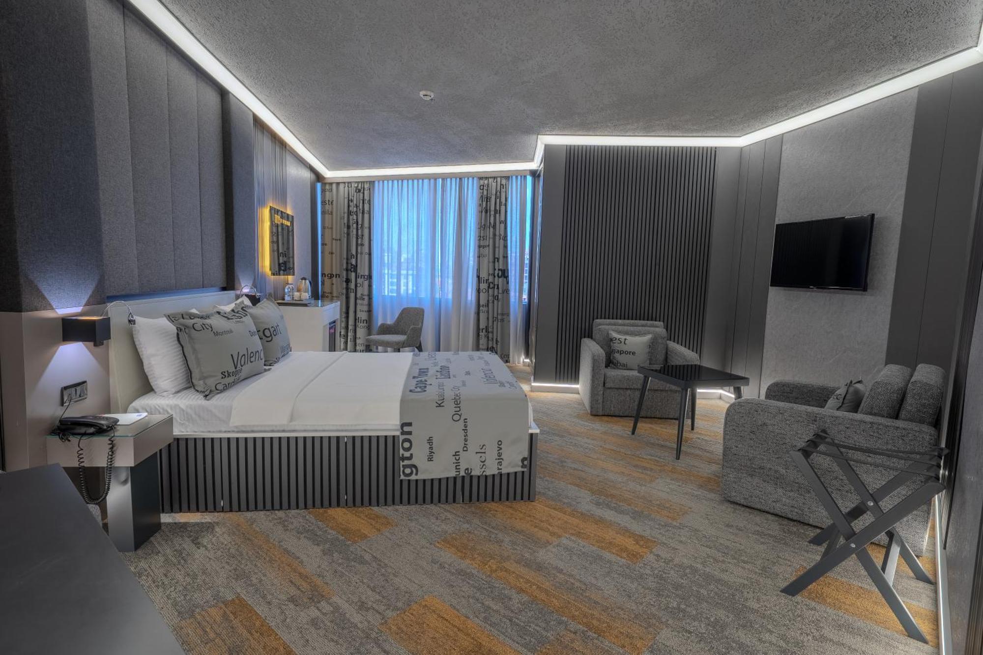 Cinema Room Two King Beds Non-Smoking