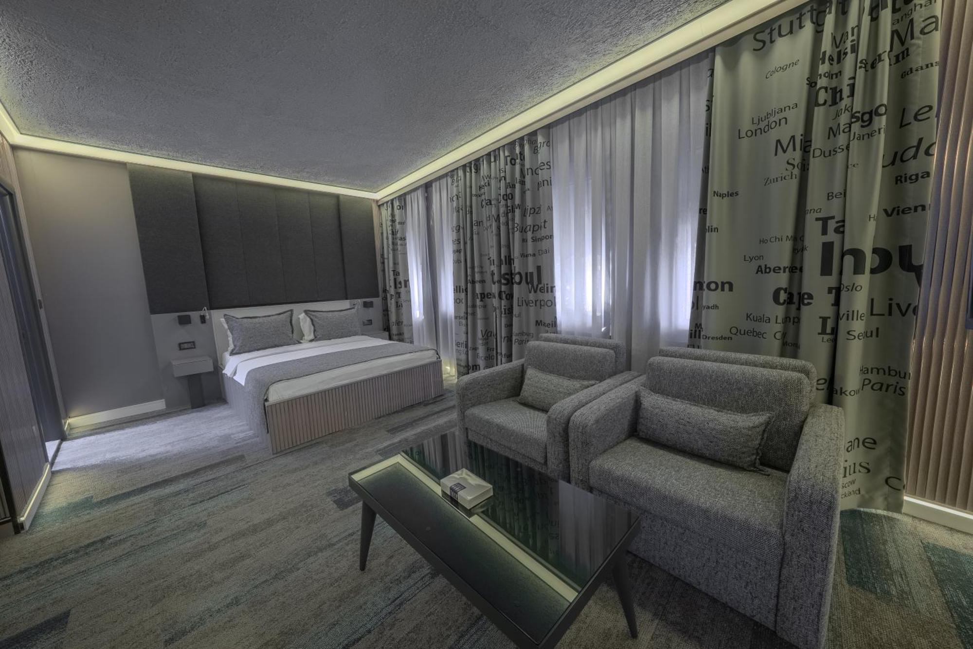 Cinema Room Two King Beds Non-Smoking