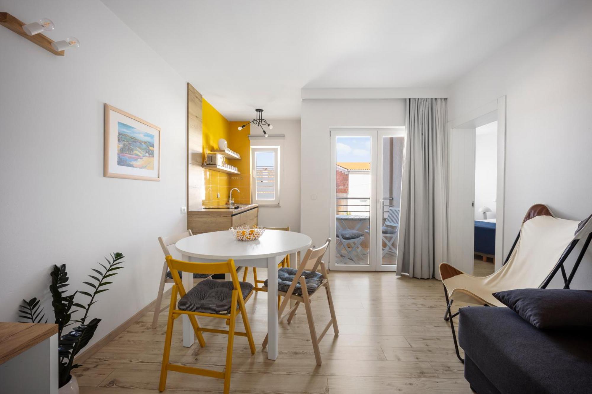 One-Bedroom Apartment Balcony
