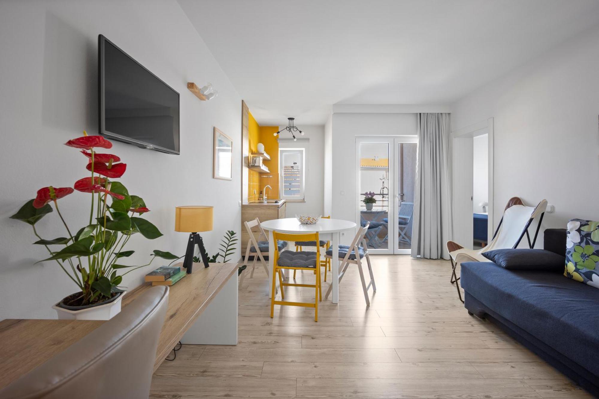 One-Bedroom Apartment Balcony