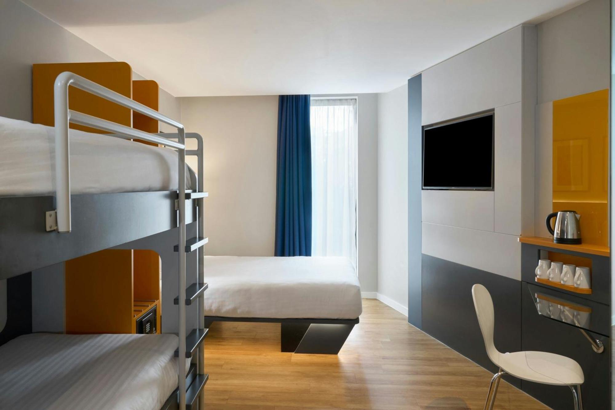 Family Room One Double Bed Two Bunk Beds