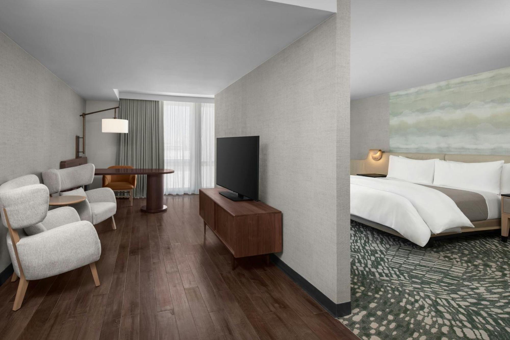 Junior Suite 1 King City view