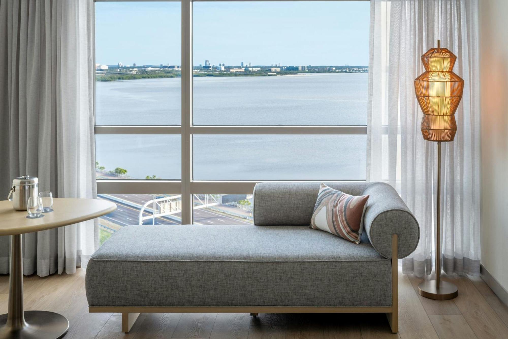 Guest room 1 King Partial bay view