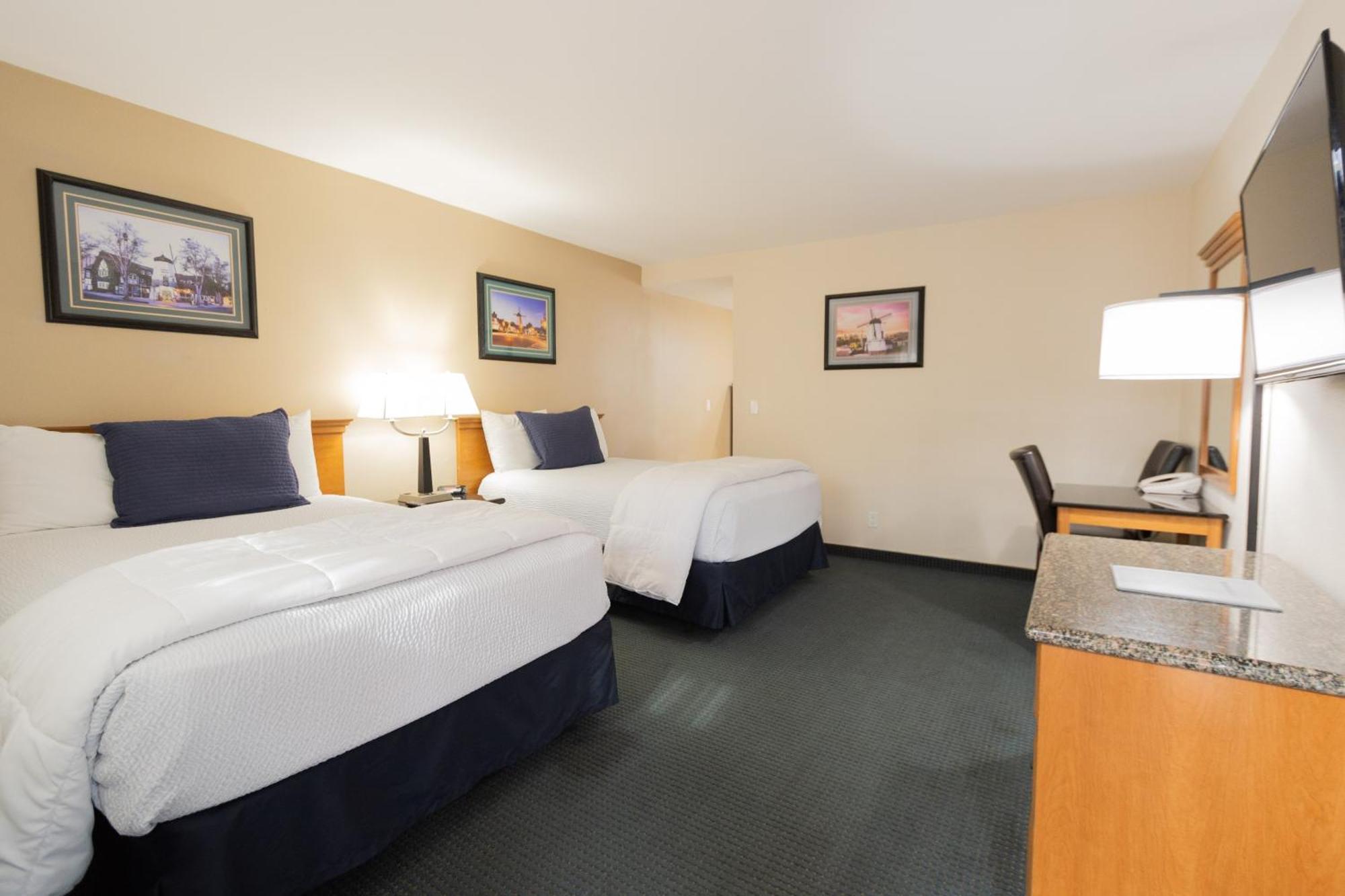 Standard Room Two Double Beds Upstairs