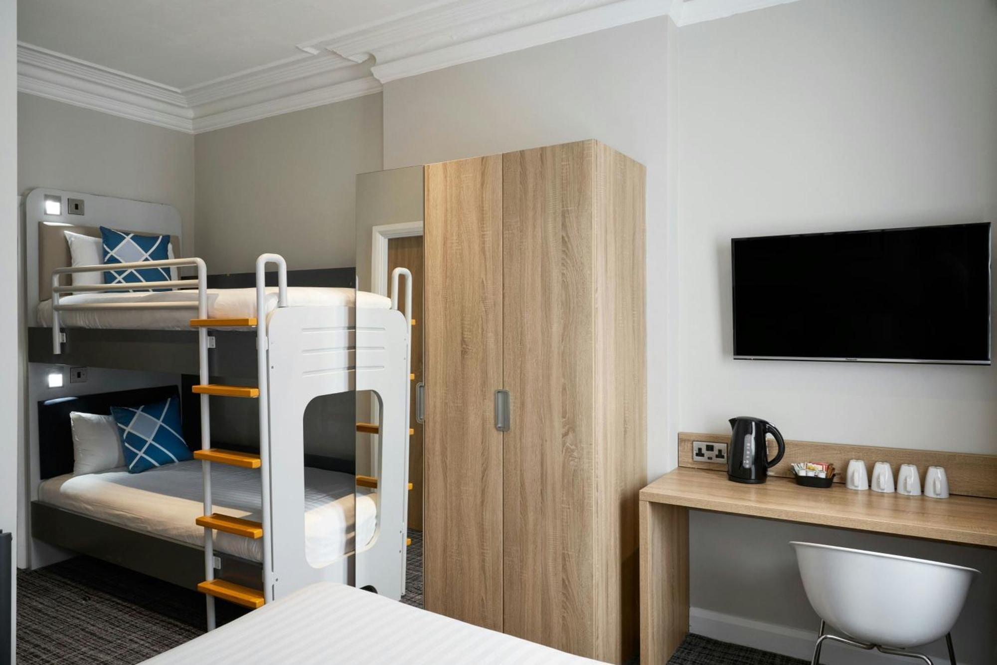Family Room One Double Bed Two Bunk Beds