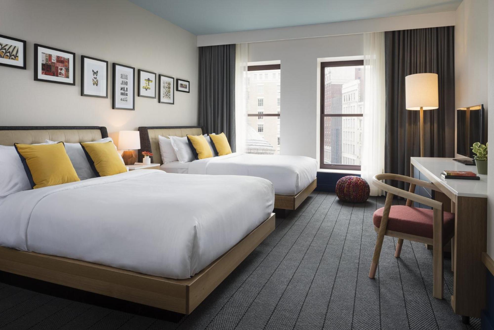 Premium Queen Room Two Queen Beds City View