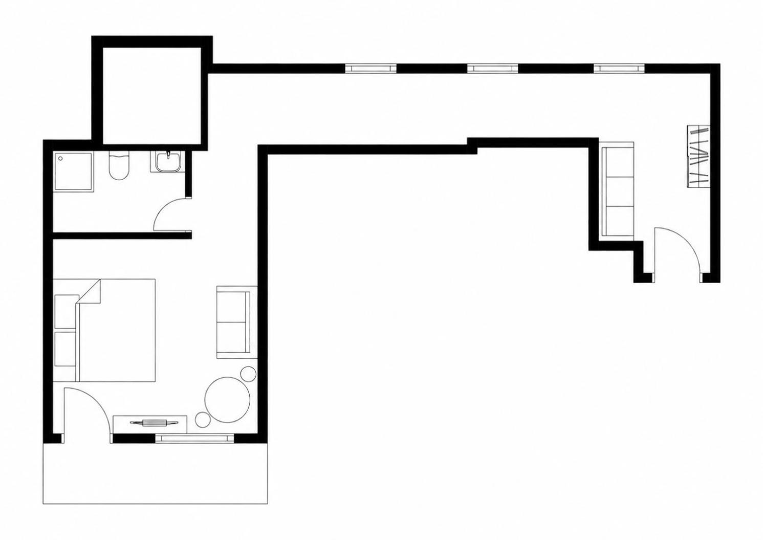 Five bed Room two Bedrooms