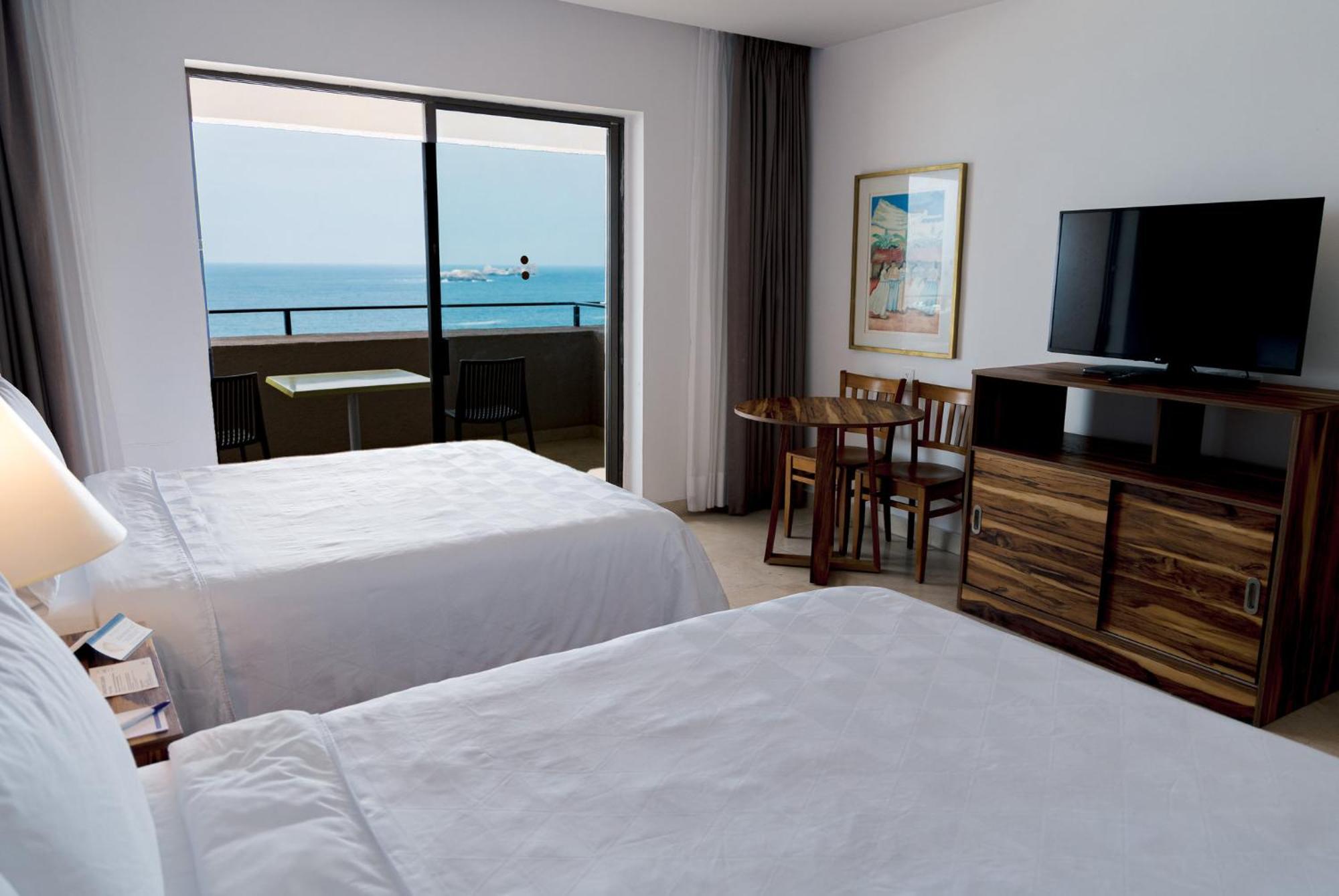 Double Room Two Double Beds Ocean View