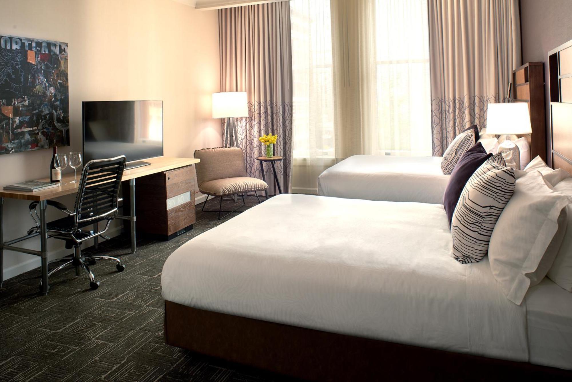 Essential Queen Room Two Queen Beds City View