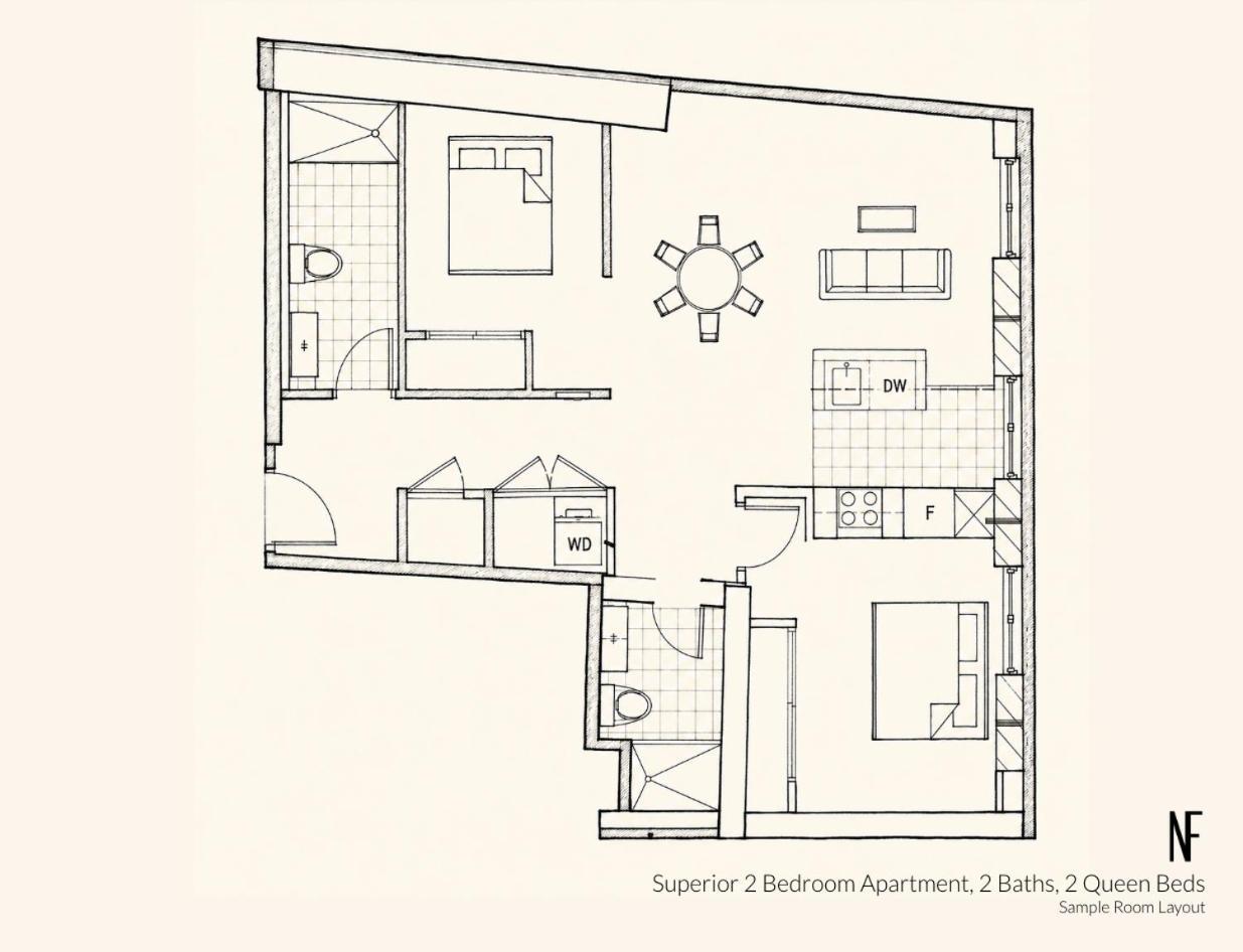 Two-Bedroom Superior Apartment