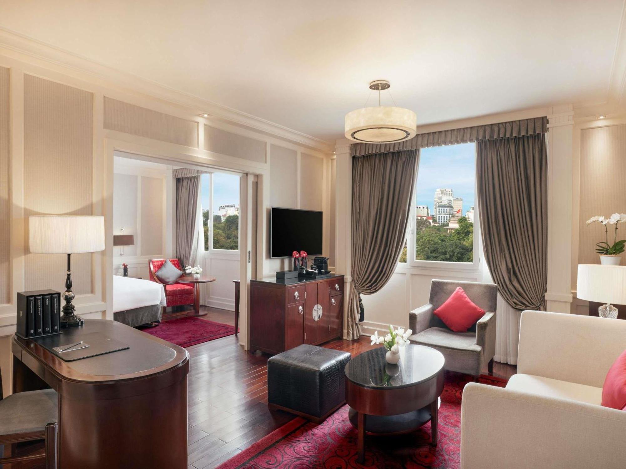 Opera Wing Prestige Suite King Bed Lounge Benefits