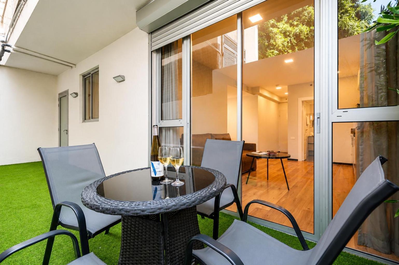 Two-Bedroom Apartment Terrace