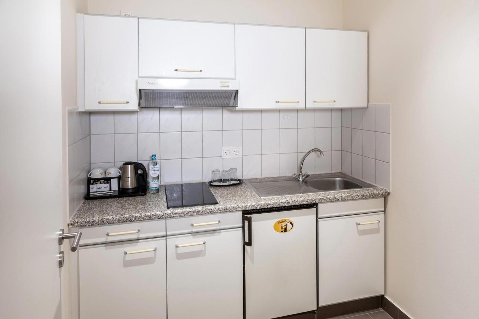 Family Room Sofa Kitchenette
