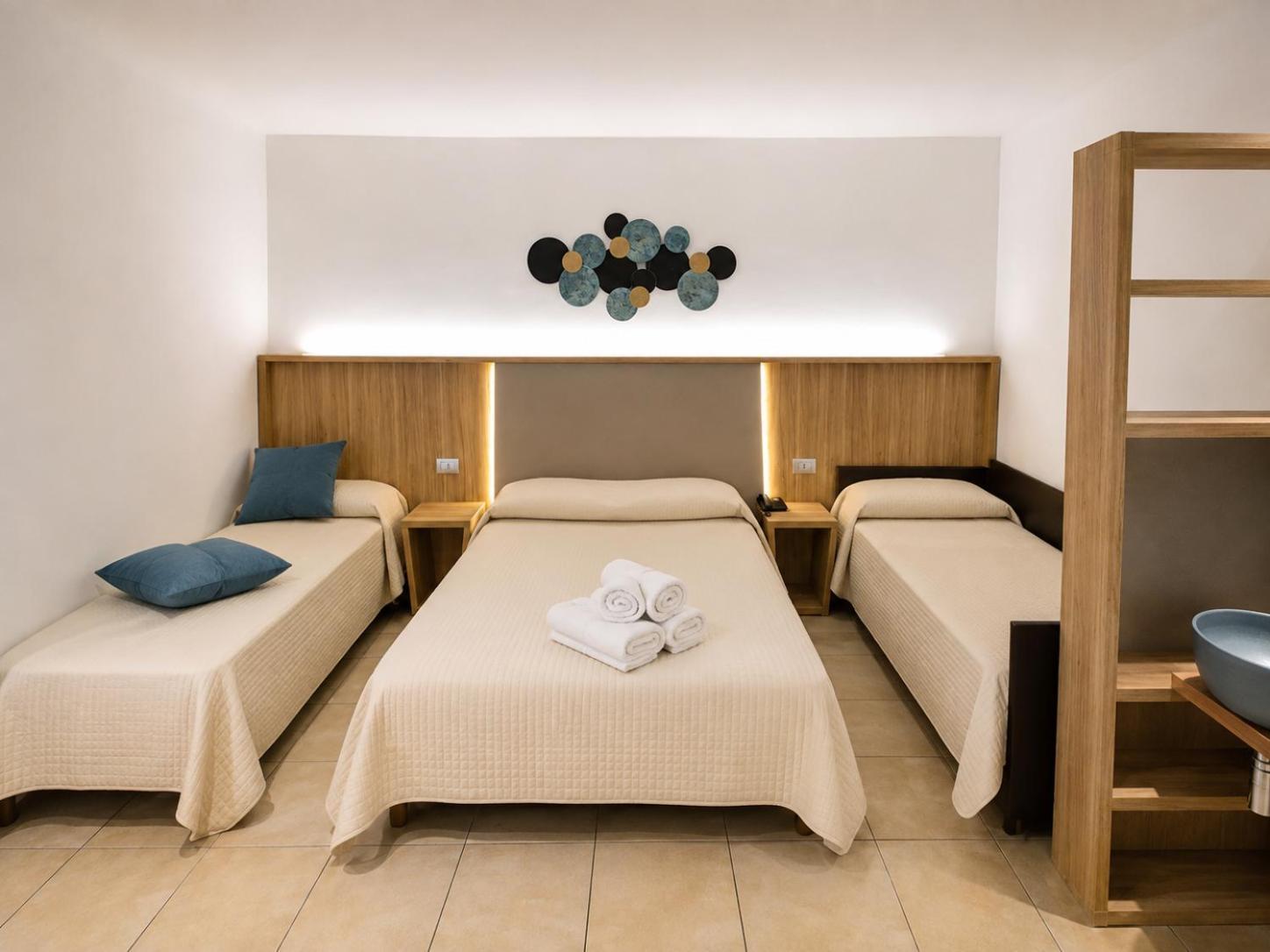 Quadruple Room bunk bed