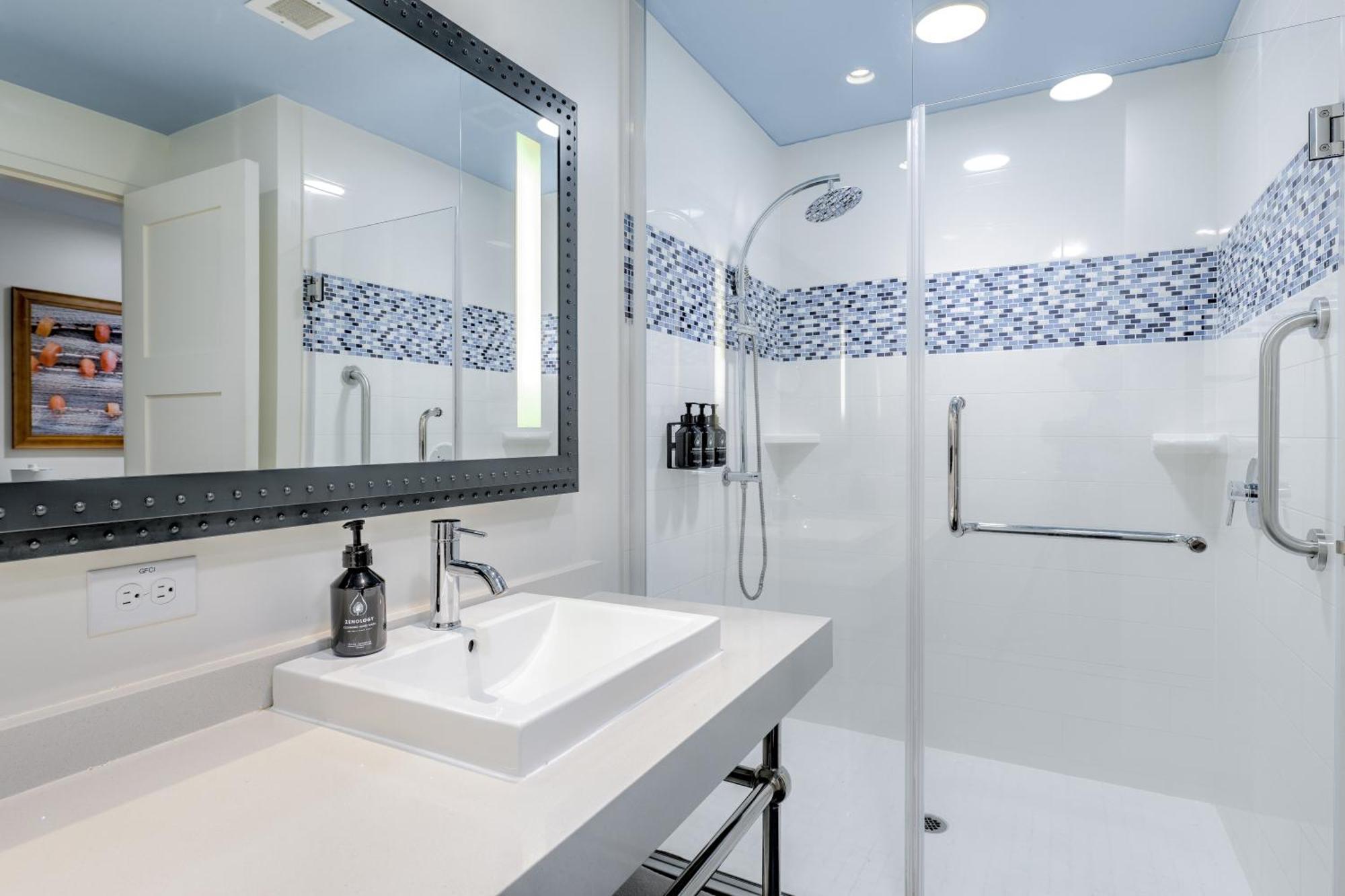 King Room Hearing Accessible Roll Shower