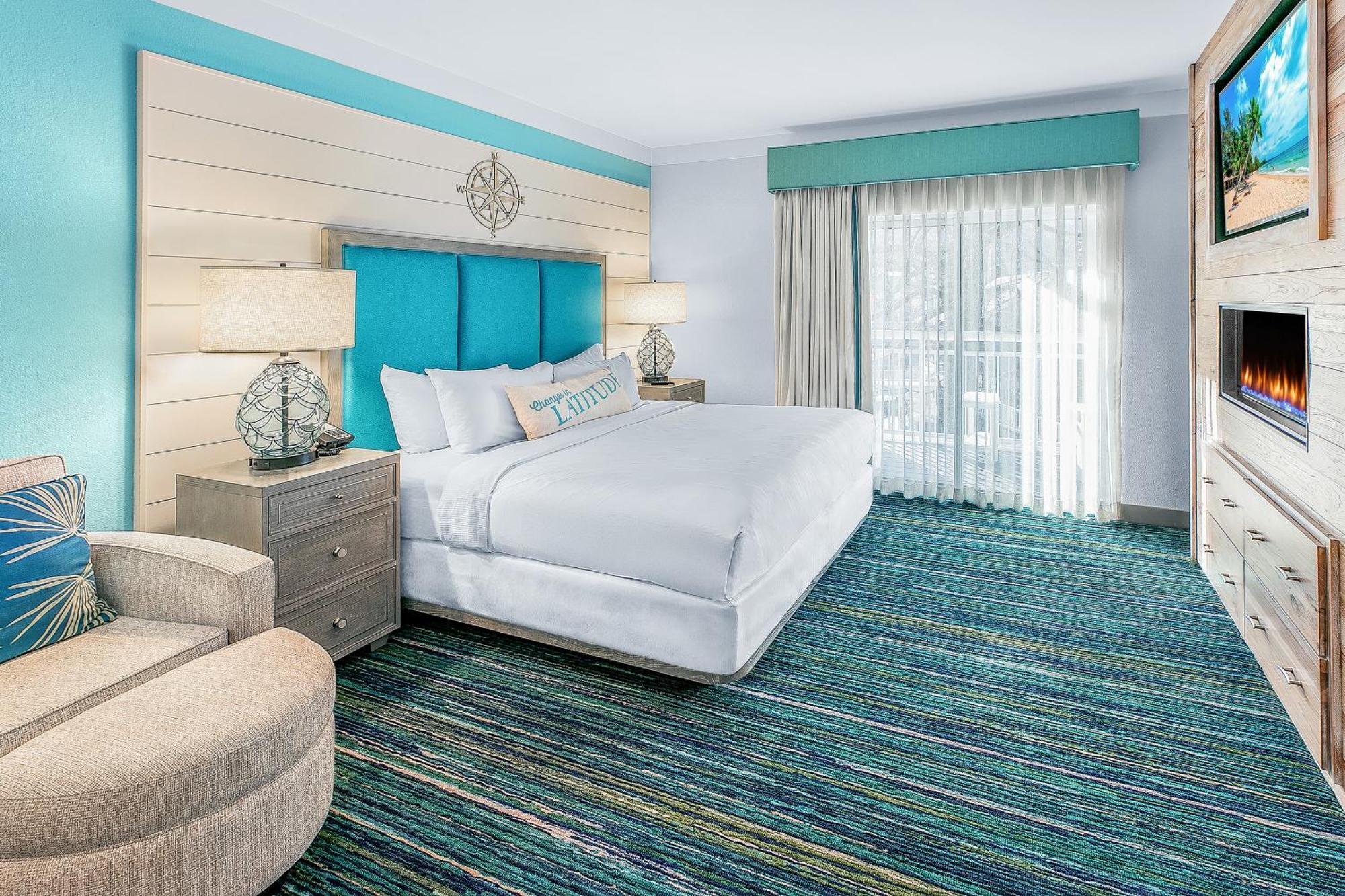 King Pool Facing Guest Room