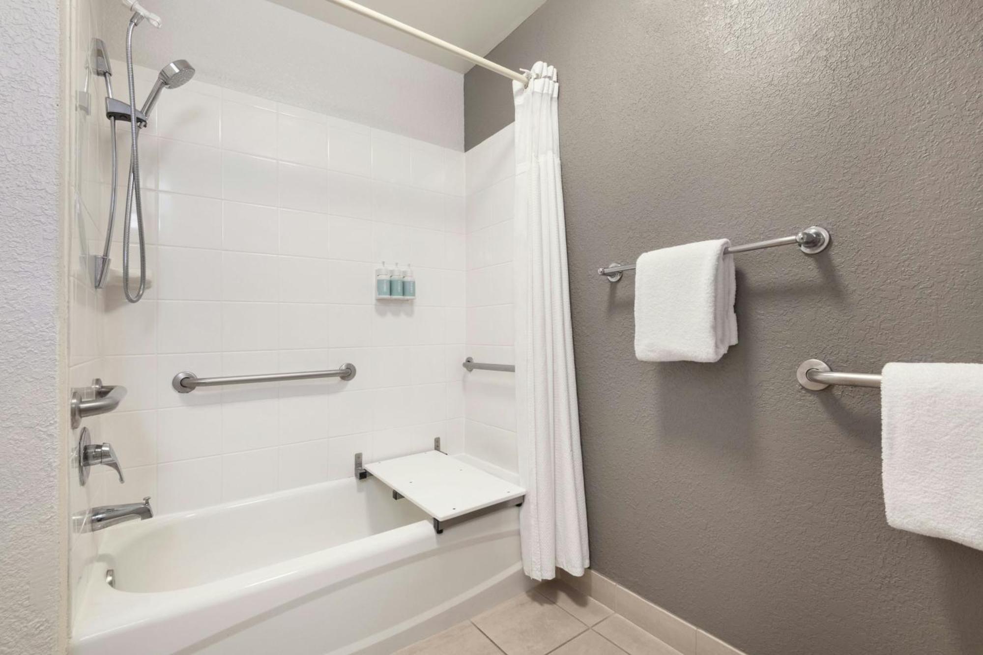 Deluxe King Room Bathtub Sofa Bed Mobility Access or Hearing Accessible