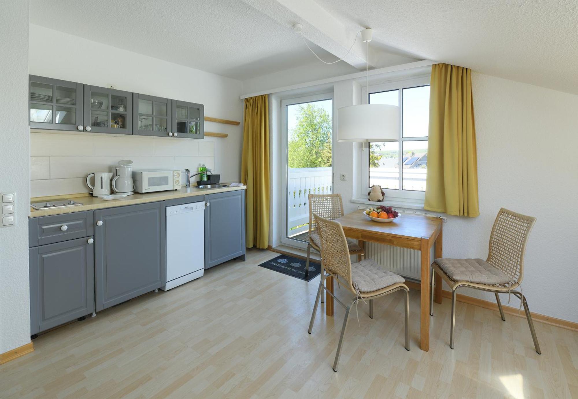 One-Bedroom Apartment Balcony