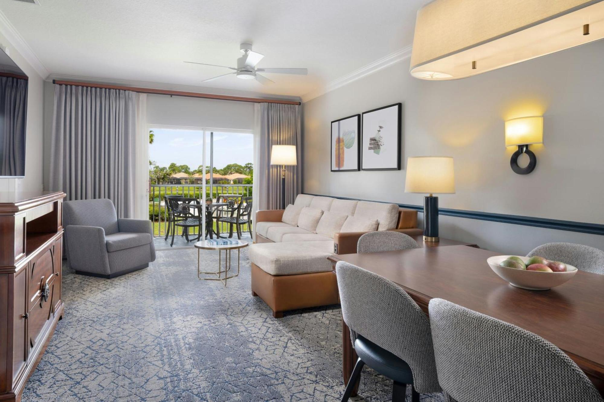 One-Bedroom Villa Balcony