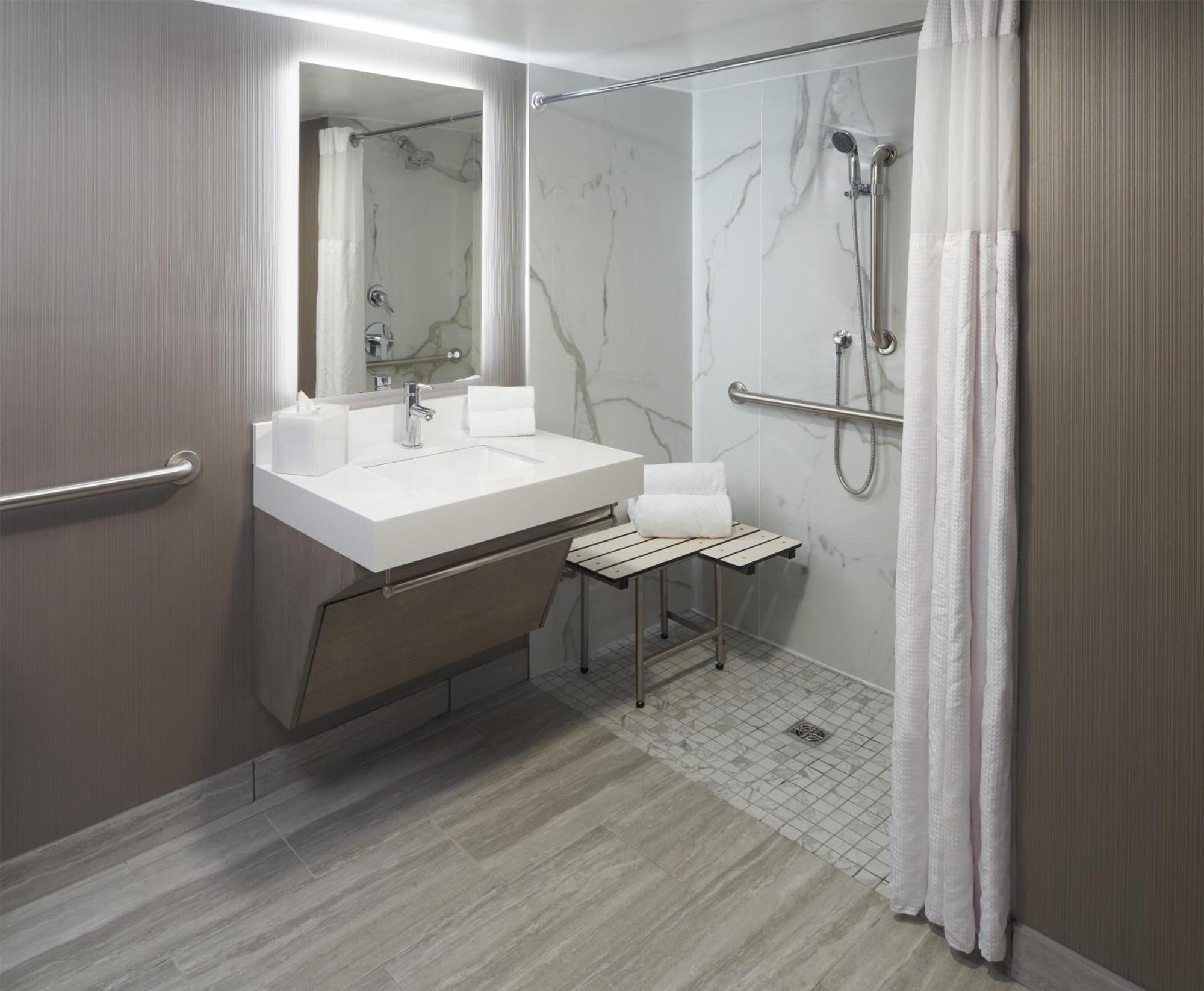 King Room Roll Shower Mobility Access