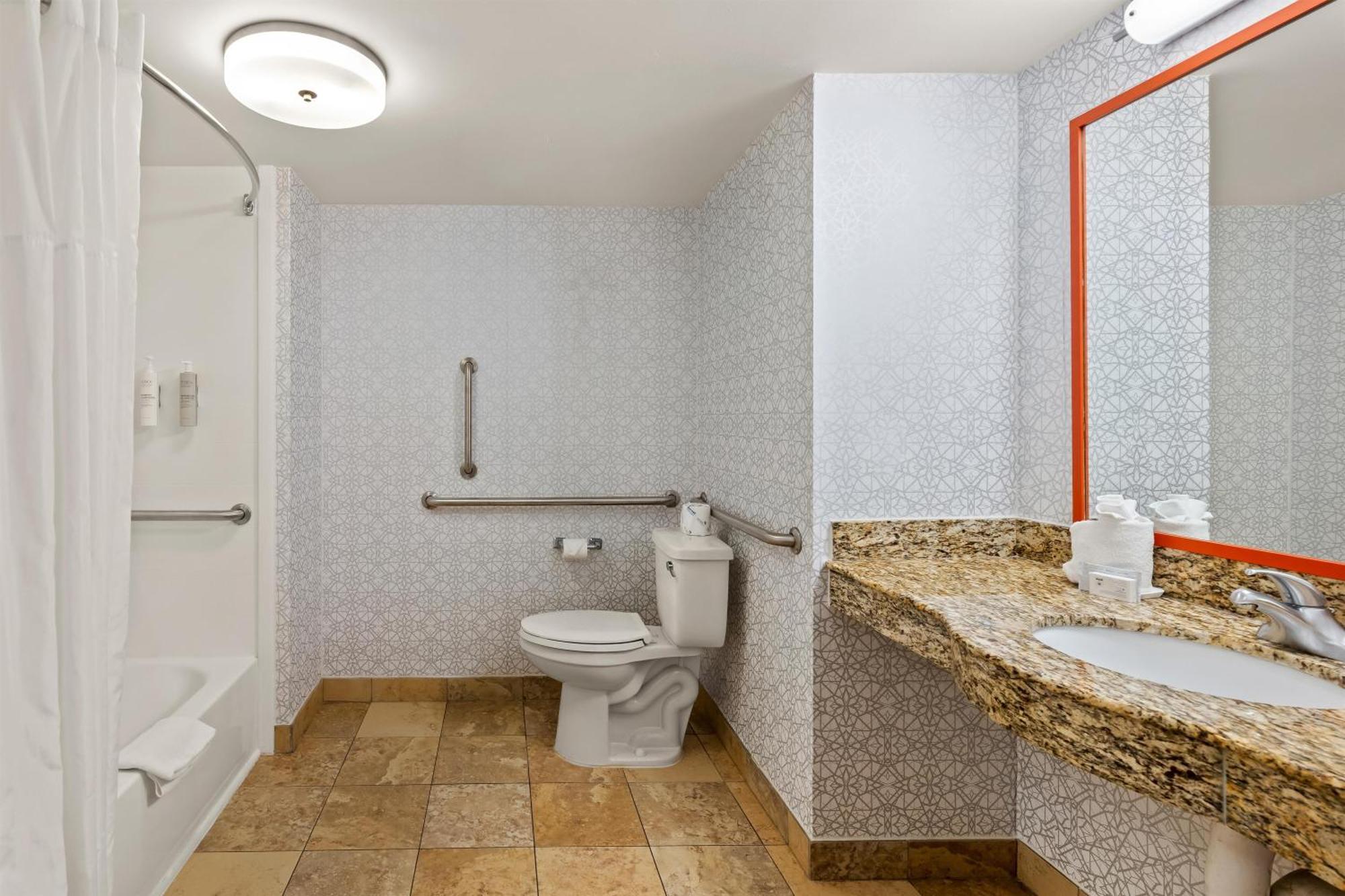 Queen Room Two Queen Beds Mobility Hearing Access or Non-Smoking