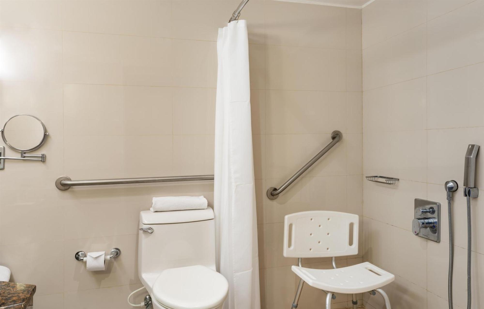 Queen Room Roll Shower Ocean View Accessible