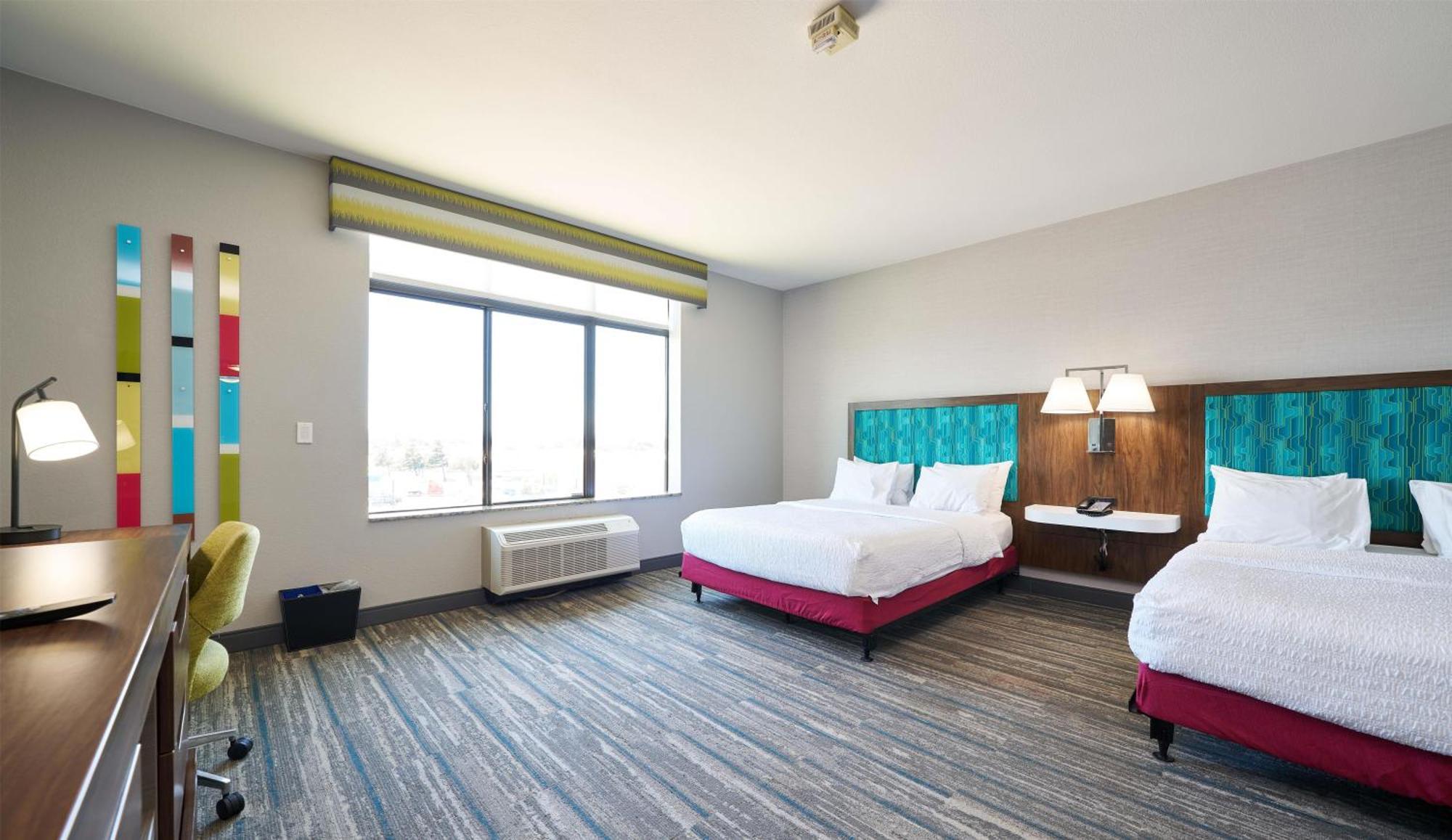 Queen Room Two Queen Beds Mobility Hearing Access or Non-Smoking