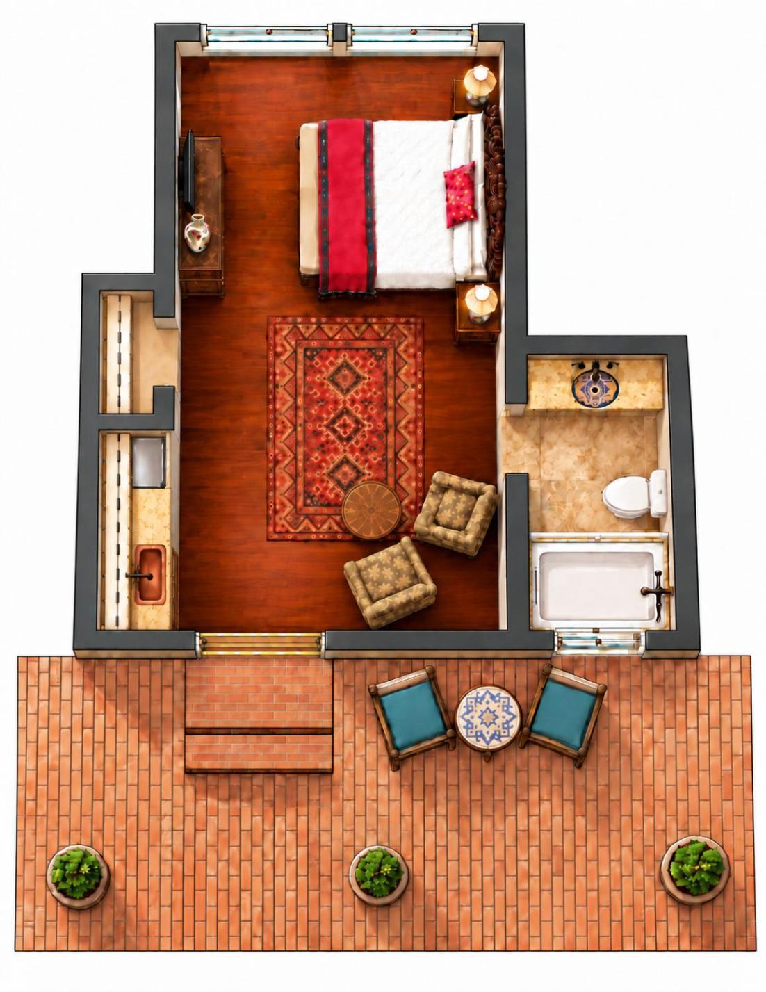 Deluxe King Room