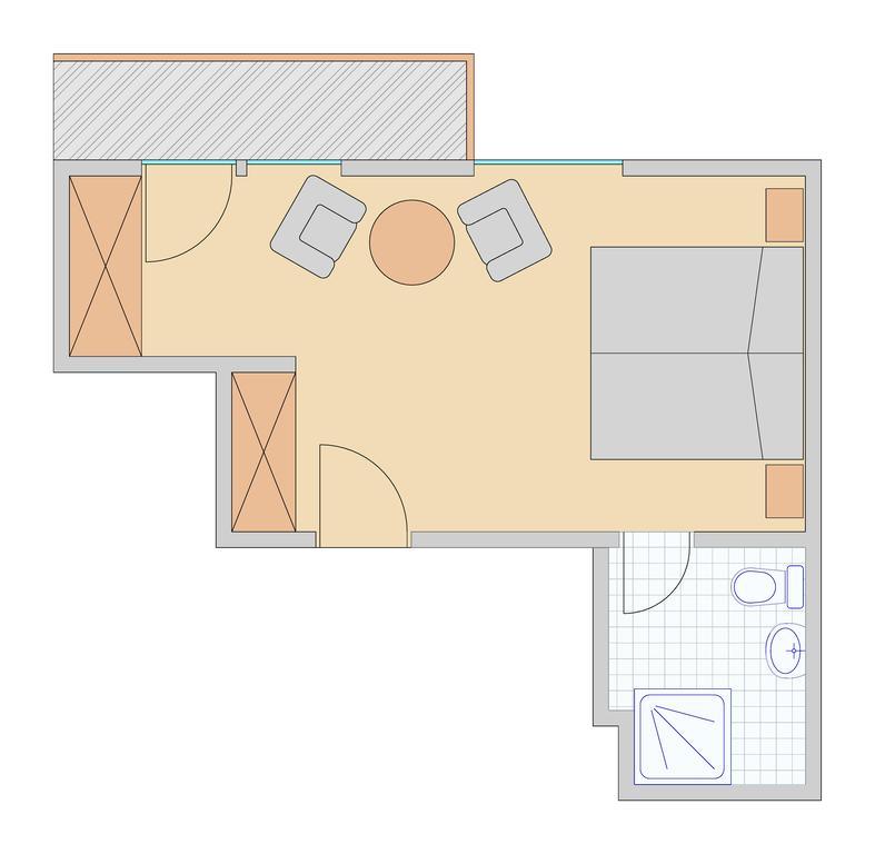 Economy Single Room Bergführer,255576101:JPEG