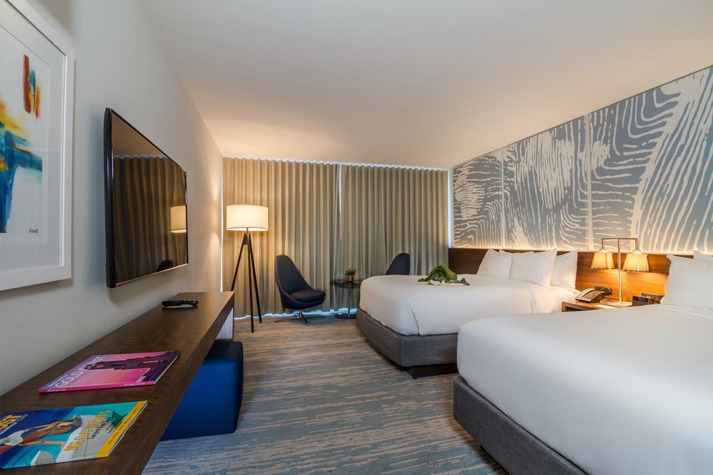 Ocean View Two Double Beds Room