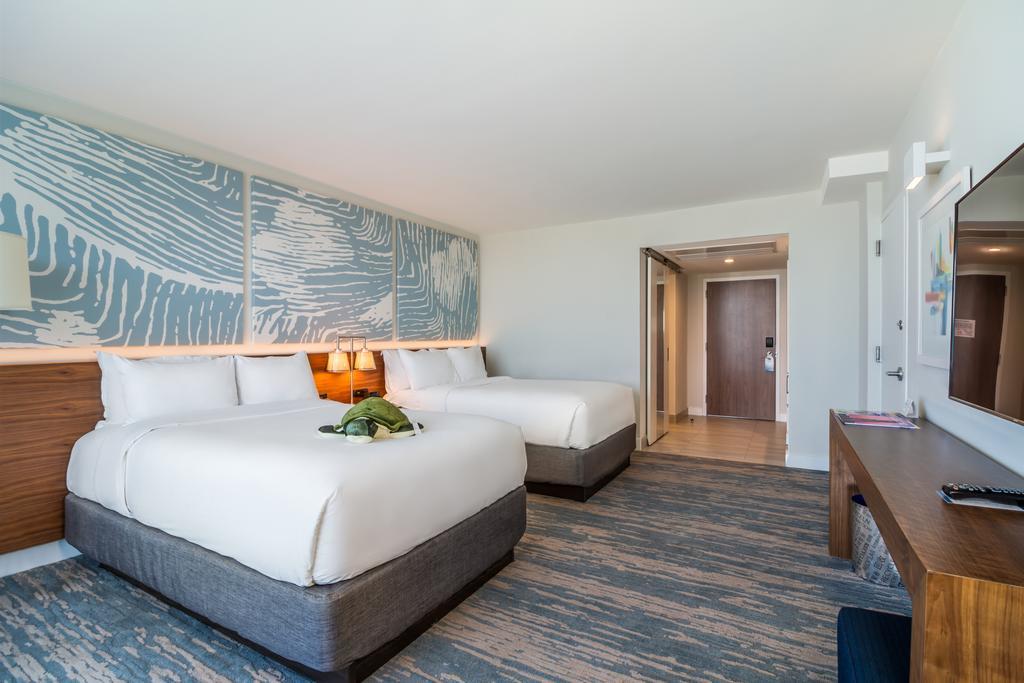 Ocean View Two Double Beds Room