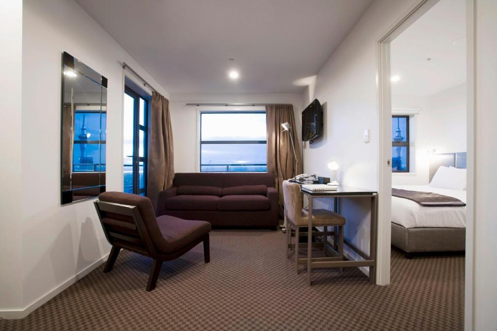 Large One-Bedroom Apartment Balcony