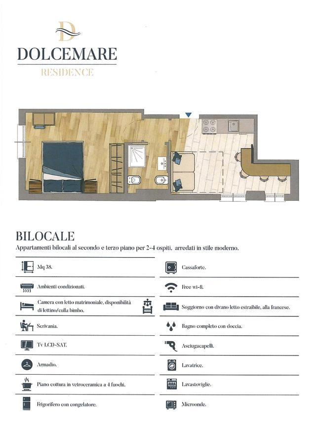 Appartamento con Balcone e Vista Mare