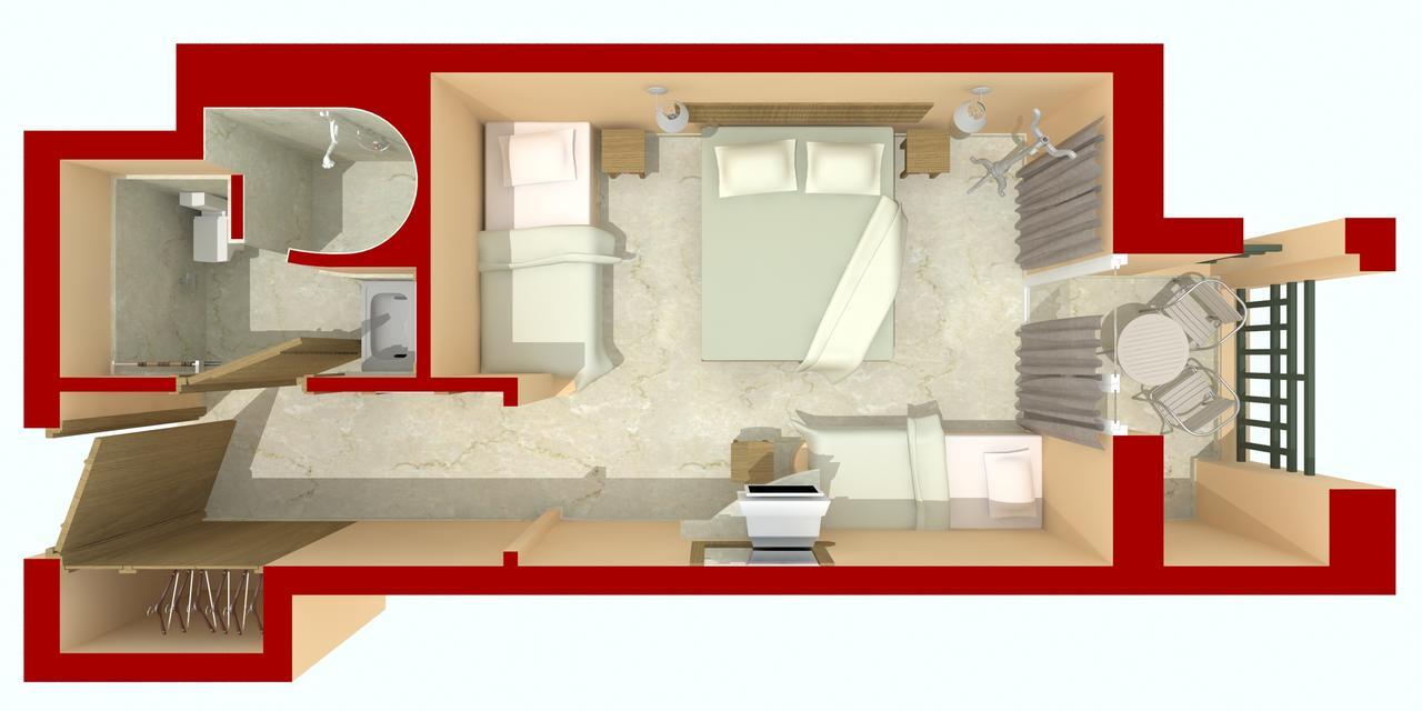 Chambre Quadruple - Vue sur Jardin