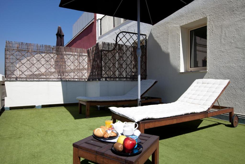 Double or Twin Room terrace Front Side
