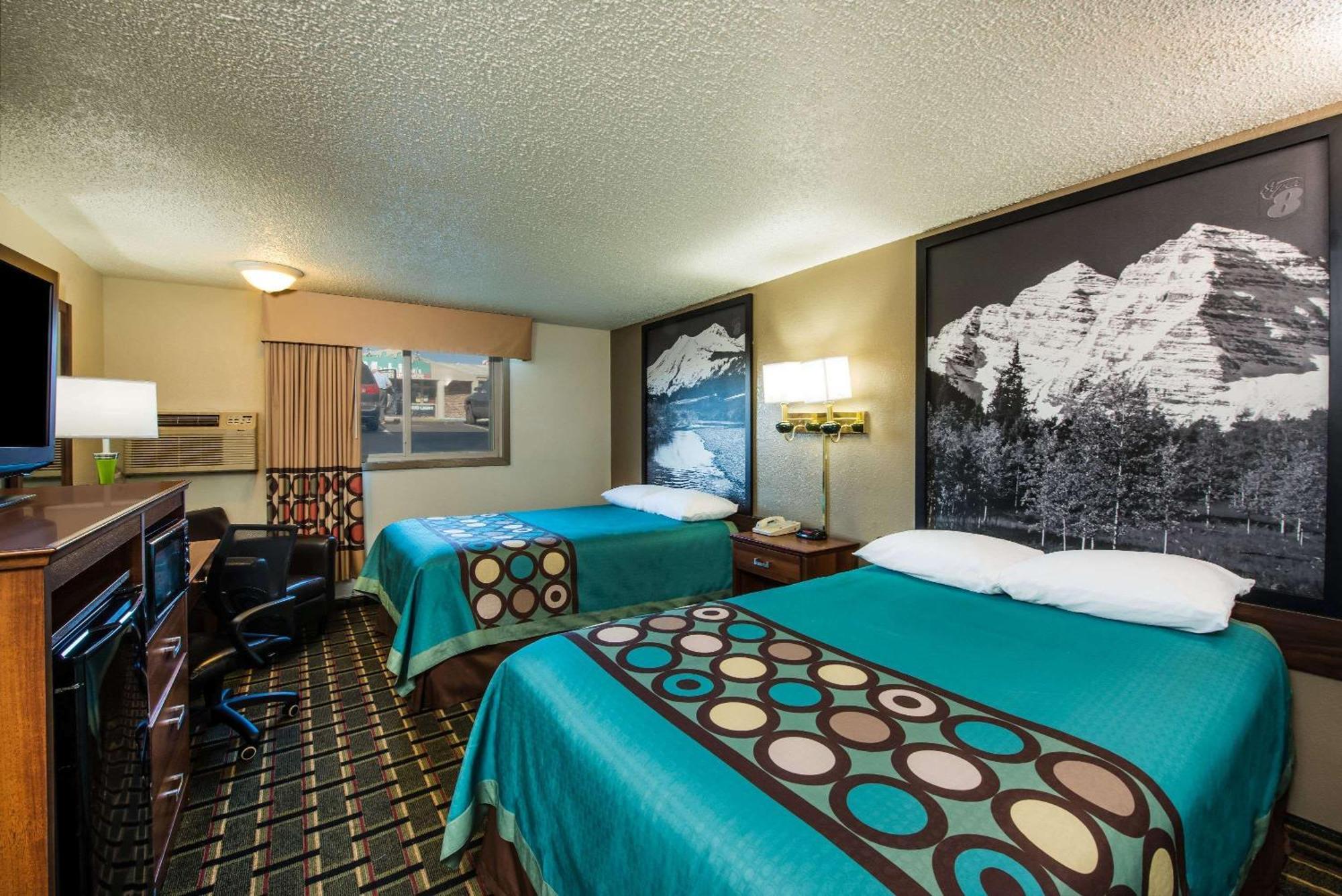 Double Room Two Double Beds Mobility Access or Non-Smoking