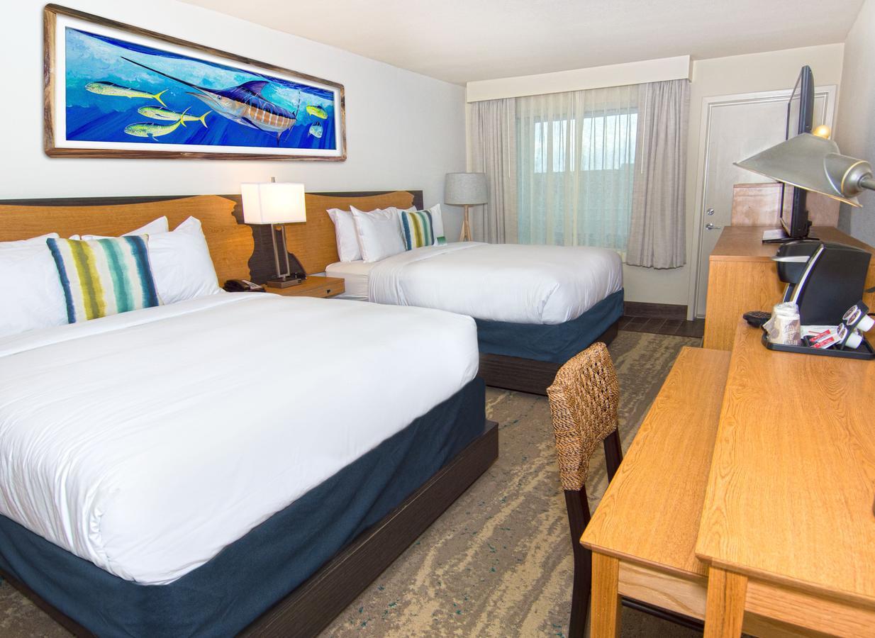 Queen Room Two Queen Beds Balcony Partial Ocean View