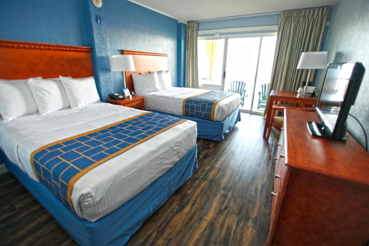 Oceanfront room two double beds nonsmoking