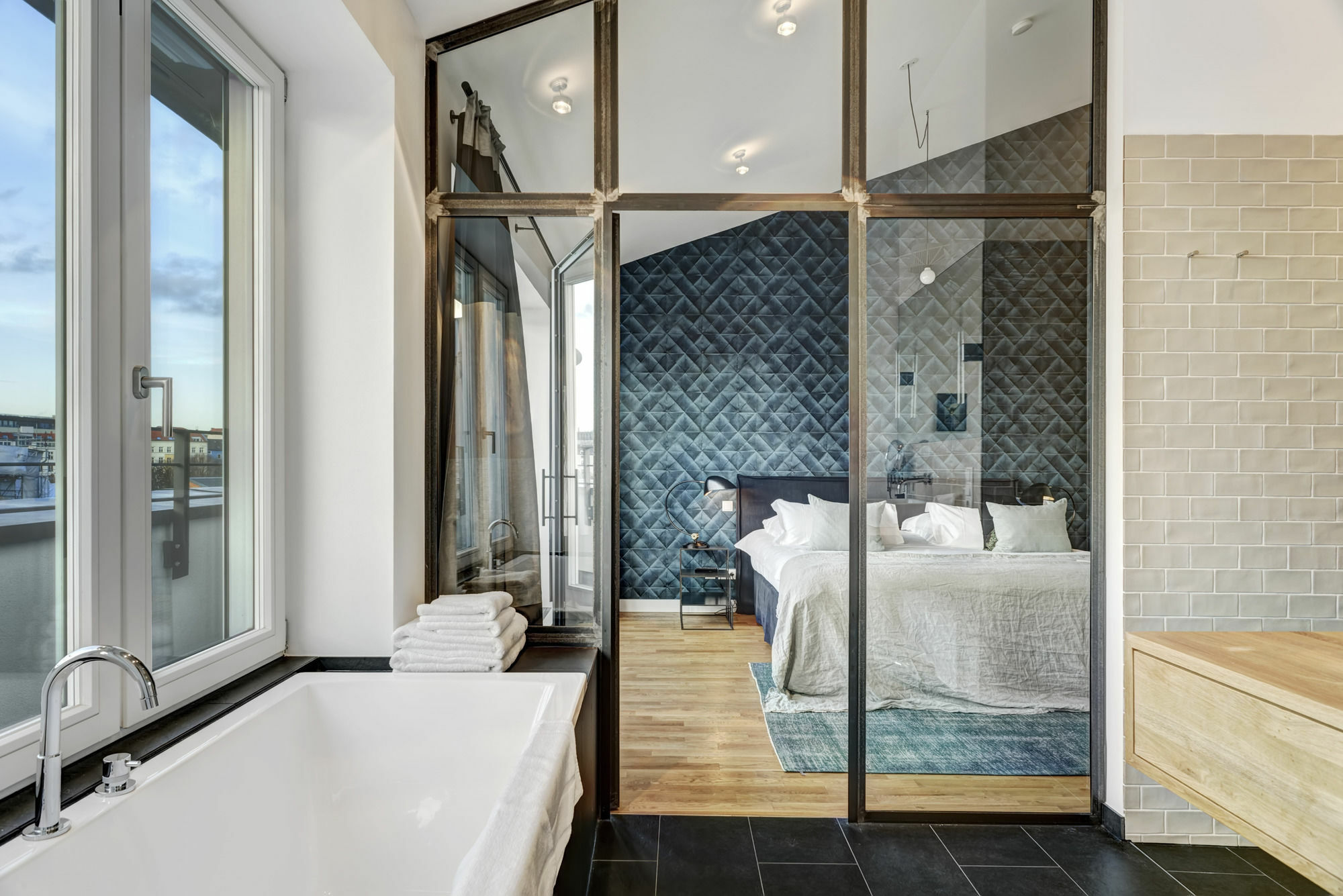 Two-Bedroom Penthouse Rooftop Terrace